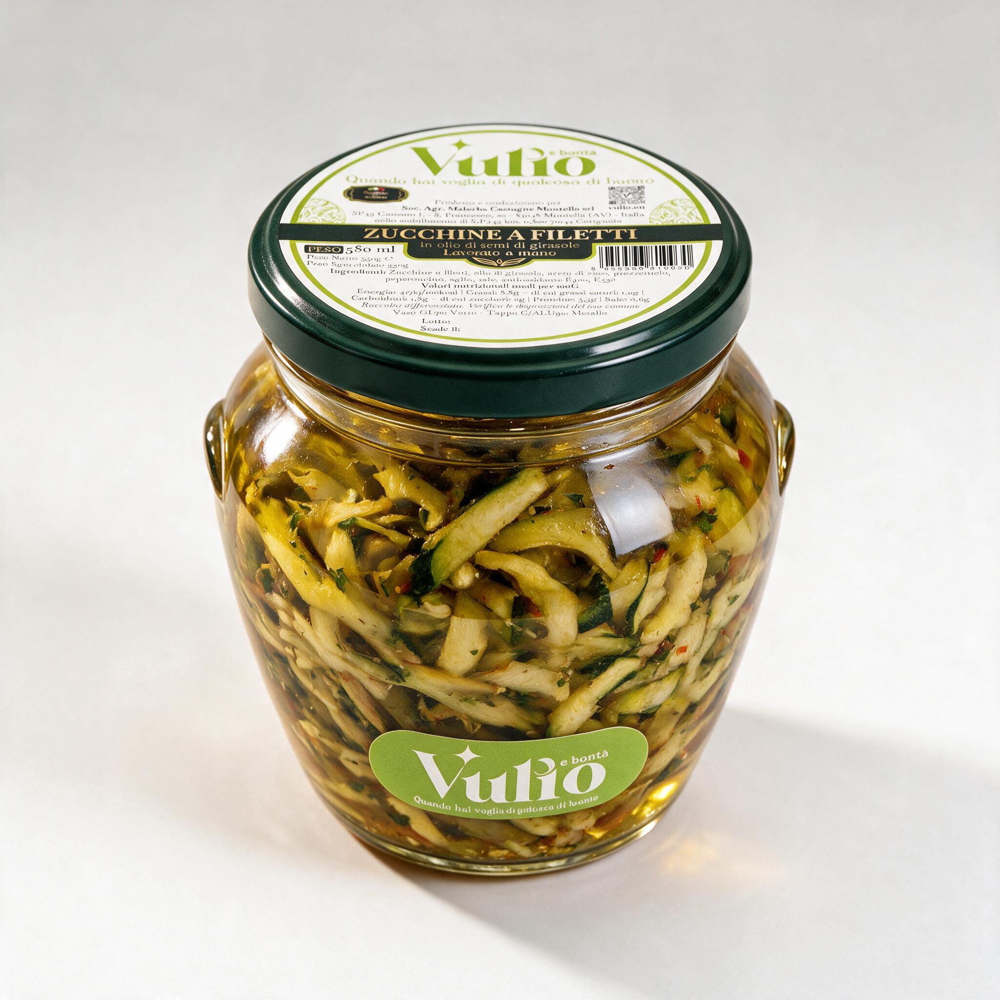 Zucchine a Filetti Vulìo Zucchine a Filetti Vulìo