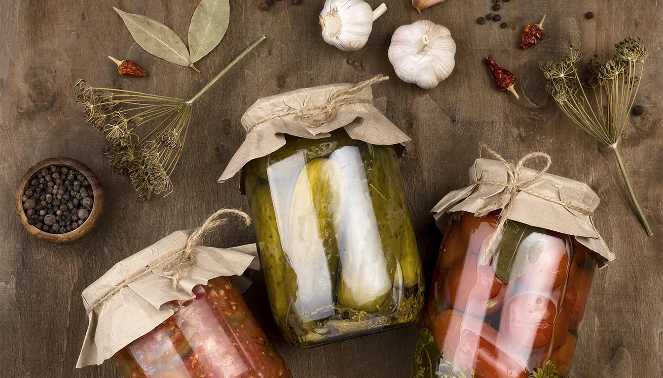 Aromi naturali nelle conserve