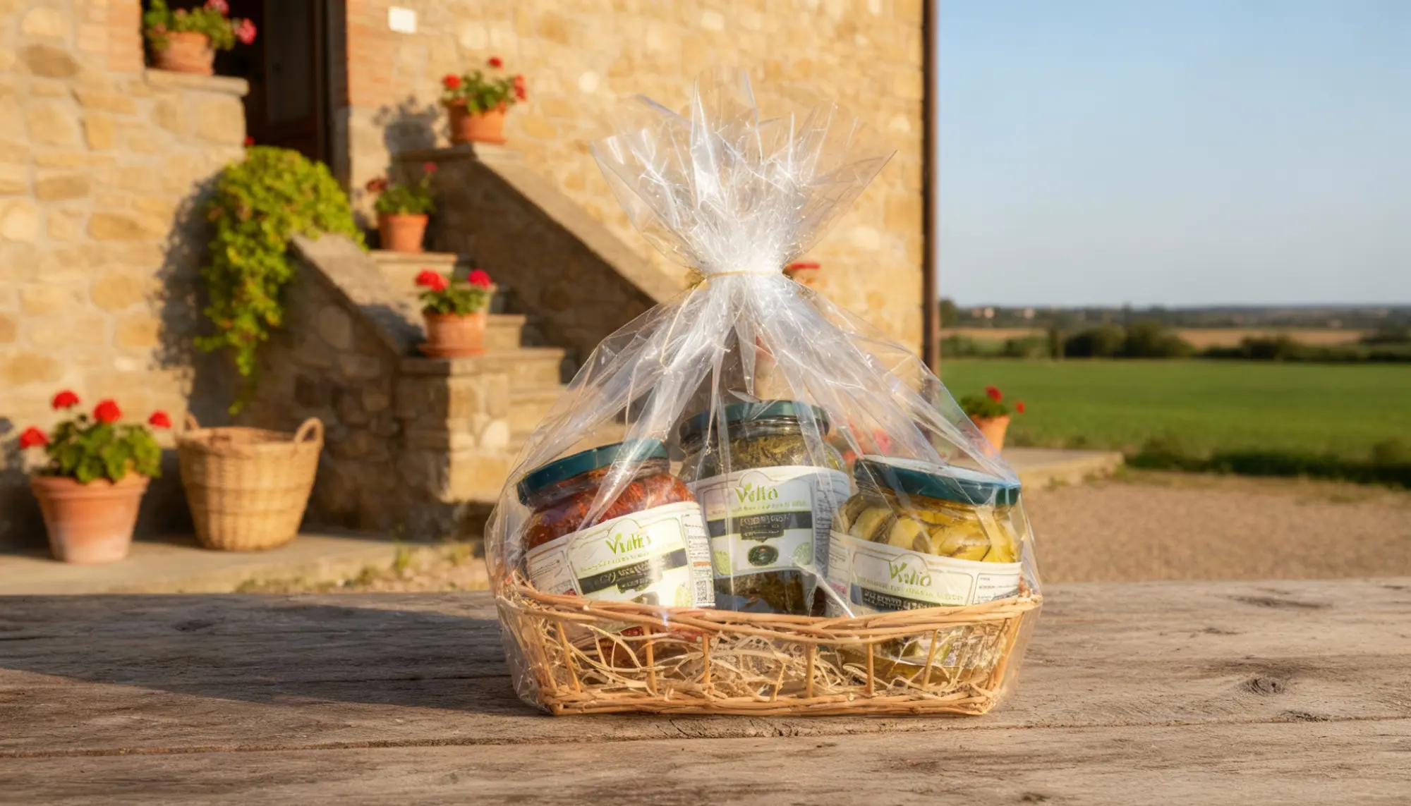 Come creare un cesto gastronomico con i prodotti Vulìo