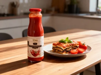 Parmigiana di melanzane con Passata di Pomodoro Vulìo ‘e Bontà