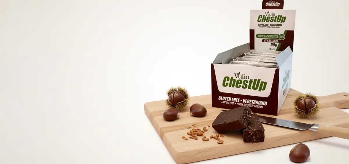 Vulìo Home Barretta Proteica di Castagna