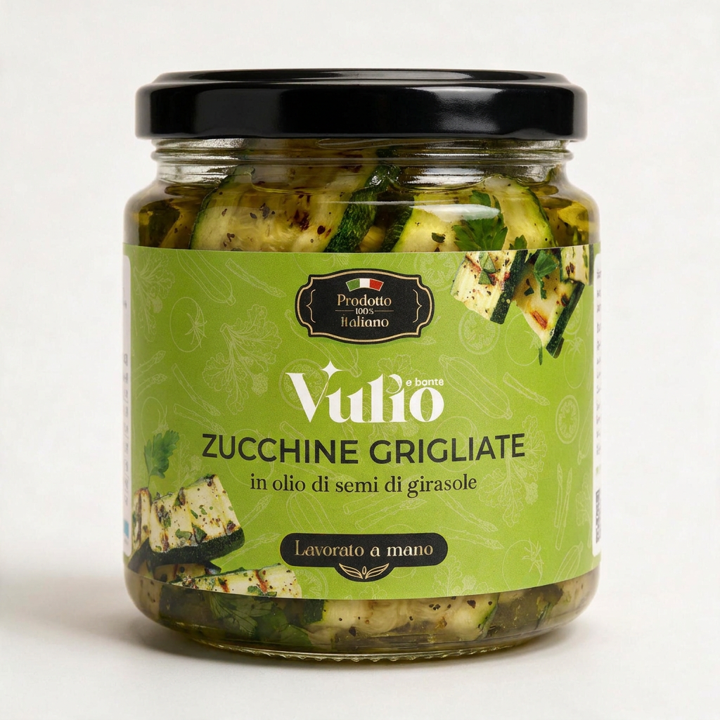 Zucchine grigliate Vulìo Zucchine grigliate Vulìo